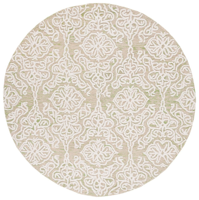 Safavieh Blossom Blm112X Light Green/Ivory Rug.