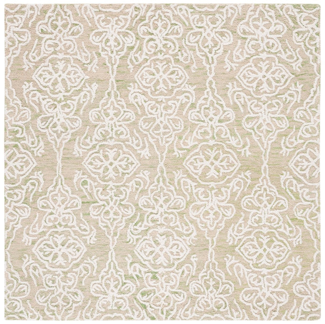 Safavieh Blossom Blm112X Light Green/Ivory Rug.