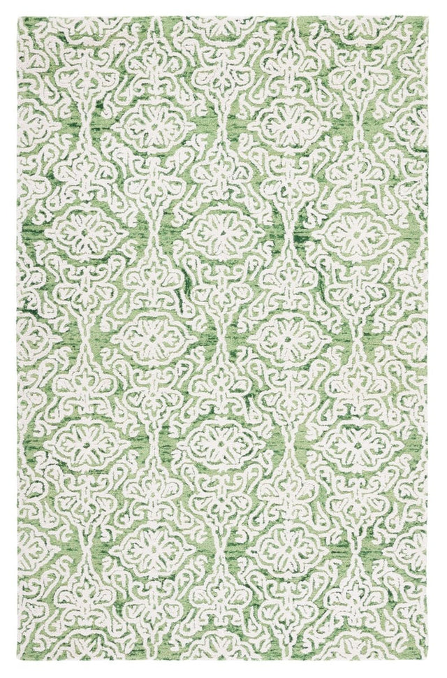 Safavieh Blossom Blm112Y Green/Ivory Rug.