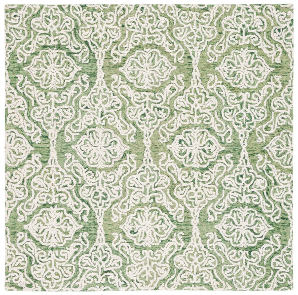 Safavieh Blossom Blm112Y Green/Ivory Rug.
