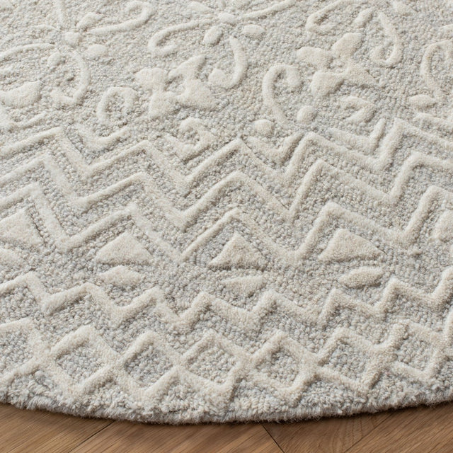 Safavieh Blossom Blm114F Grey/Ivory Rug.