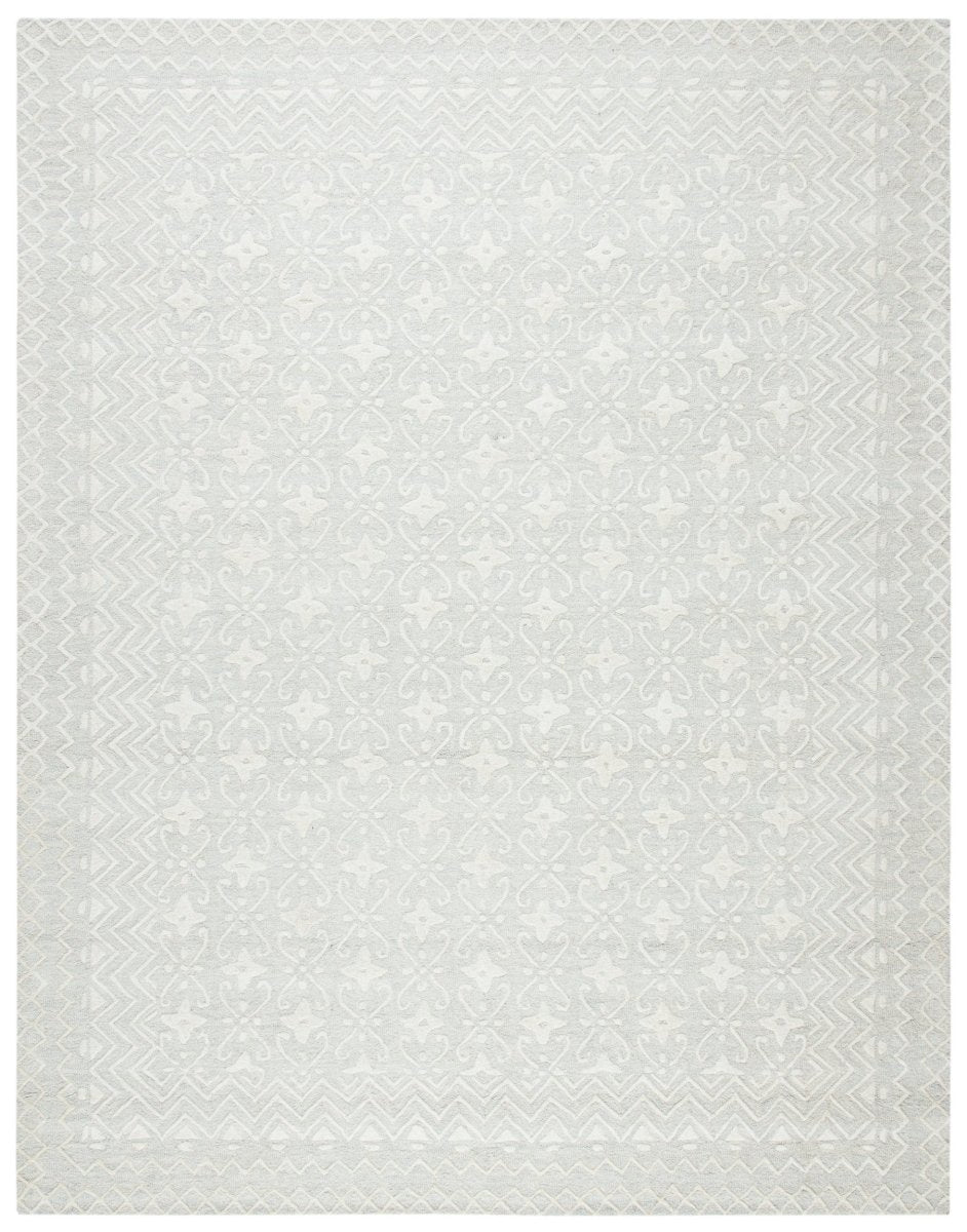 Safavieh Blossom Blm114F Grey/Ivory Rug.