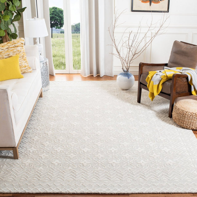 Safavieh Blossom Blm114F Grey/Ivory Rug.
