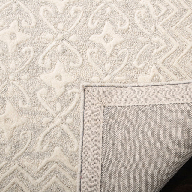 Safavieh Blossom Blm114F Grey/Ivory Rug.