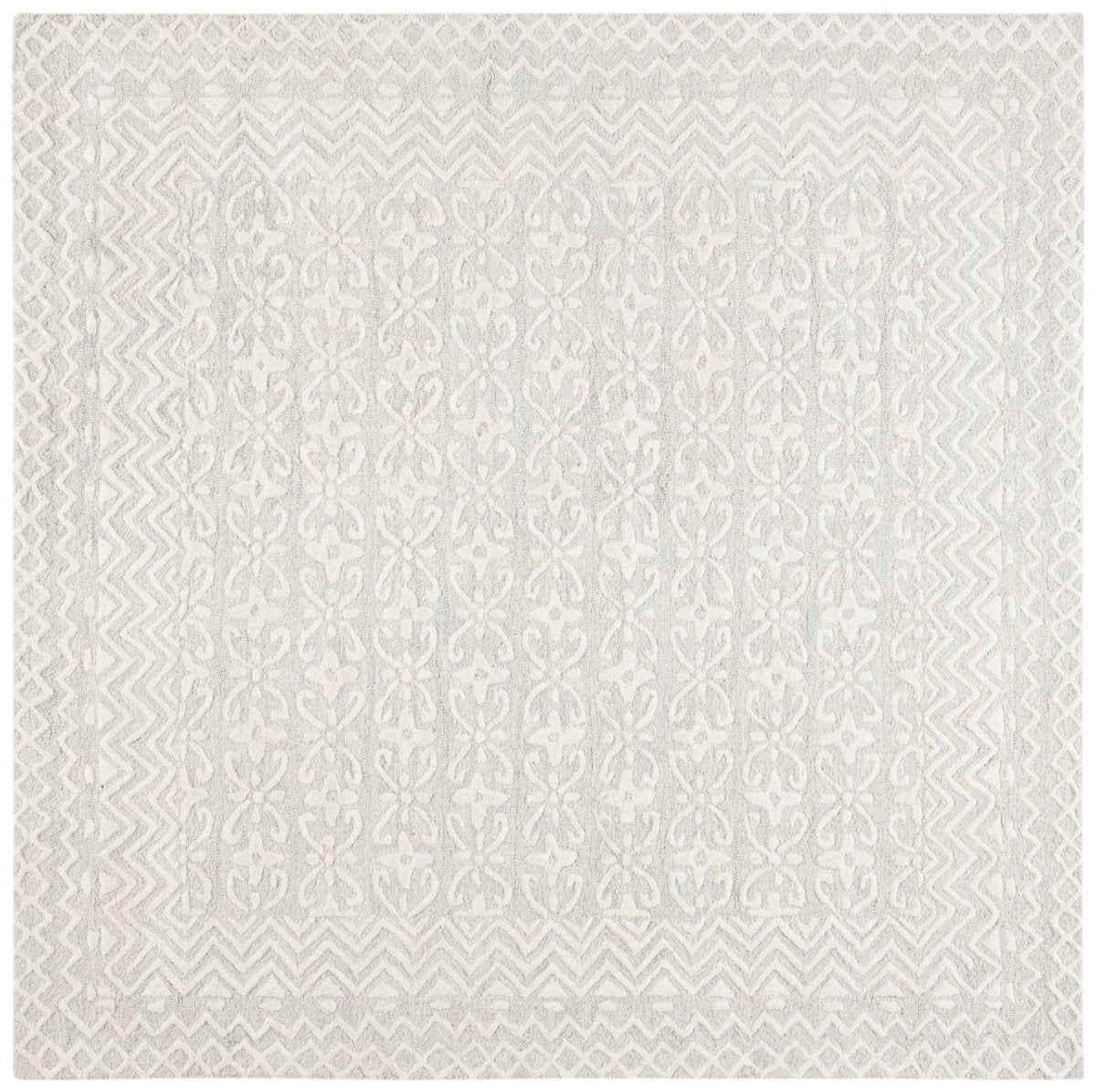 Safavieh Blossom Blm114F Grey/Ivory Rug.