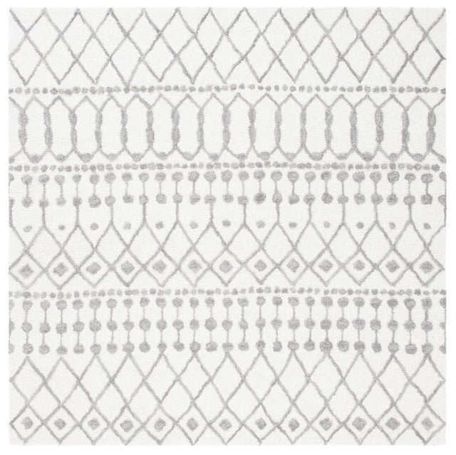 Safavieh Blossom Blm115A Ivory/Grey Rugs.