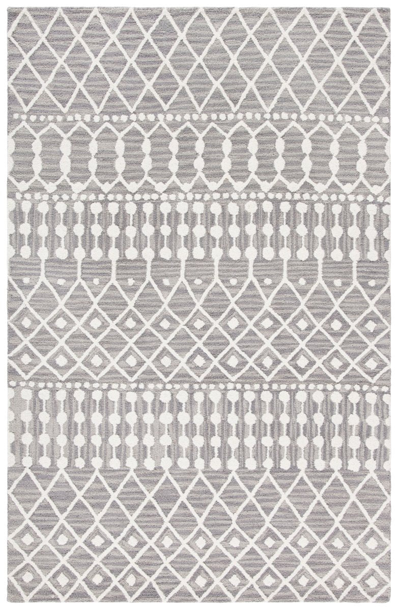 Safavieh Blossom Blm115F Grey/Ivory Rugs.