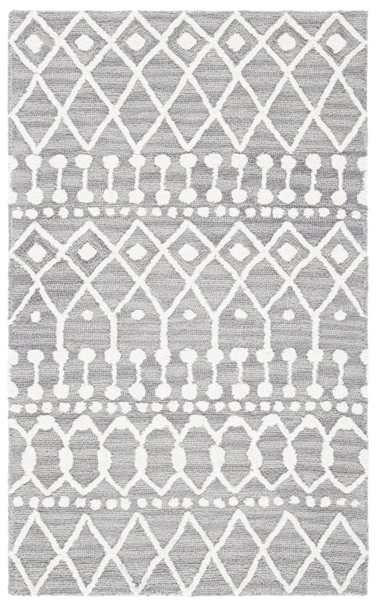Safavieh Blossom Blm115F Grey/Ivory Rugs.