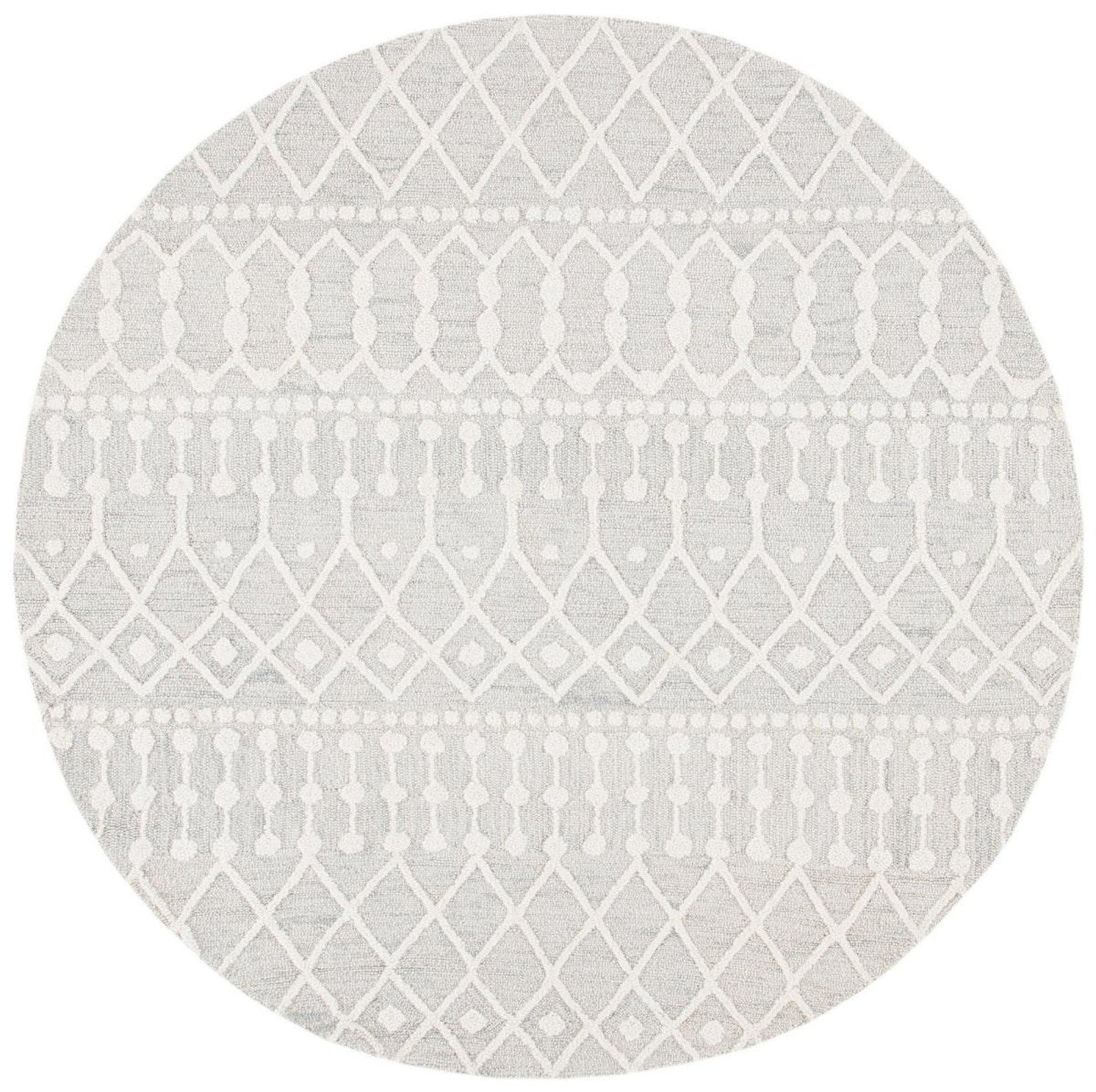 Safavieh Blossom Blm115G Silver/Ivory Rugs.