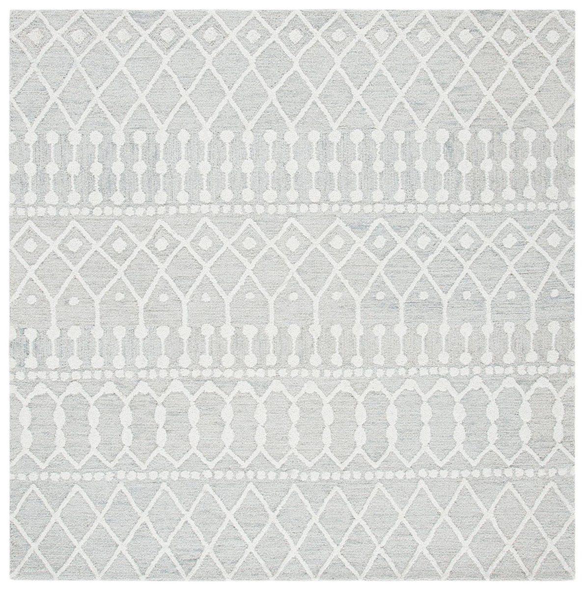 Safavieh Blossom Blm115G Silver/Ivory Rugs.