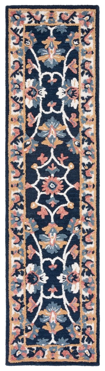 Safavieh Blossom Blm176M Blue/Ivory Rug.