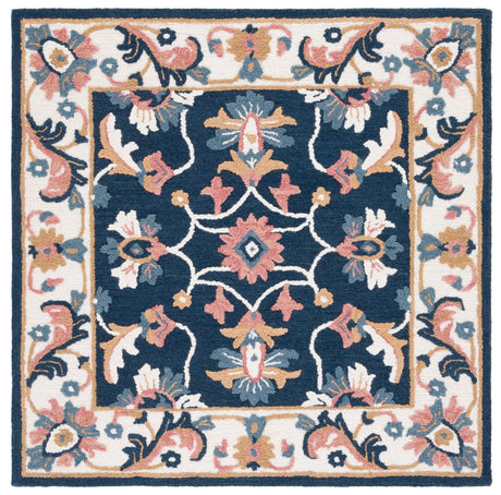 Safavieh Blossom Blm176M Blue/Ivory Rug.