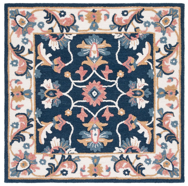Safavieh Blossom Blm176M Blue/Ivory Rug.