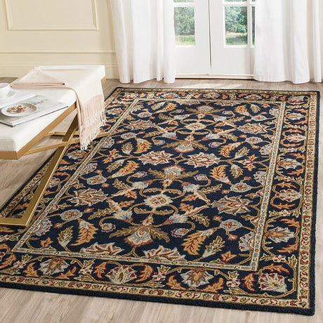 Safavieh Blossom Blm219A Navy Rug.