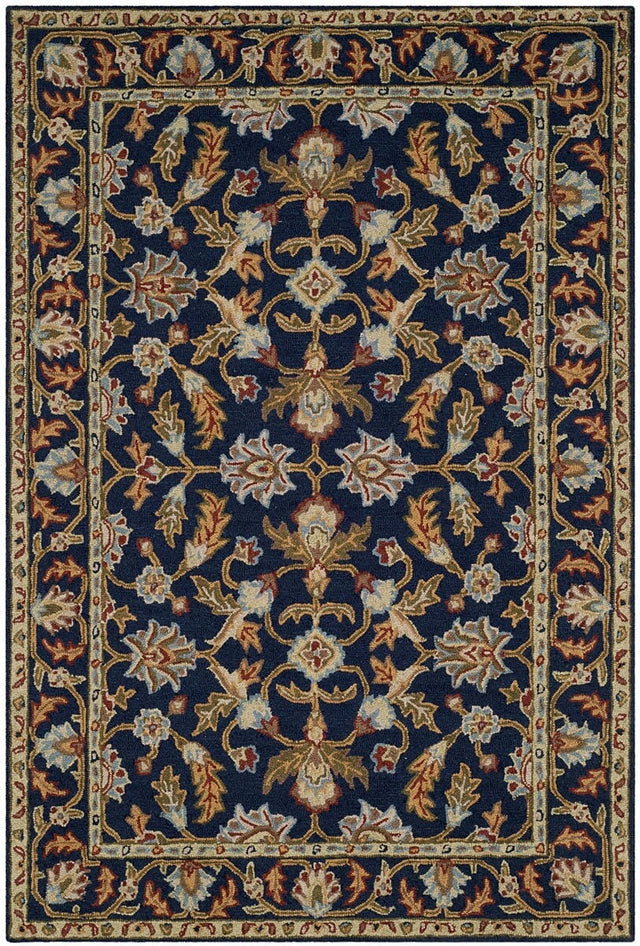 Safavieh Blossom Blm219A Navy Rug.