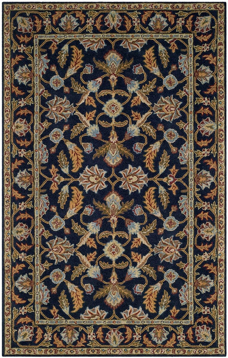 Safavieh Blossom Blm219A Navy Rug.