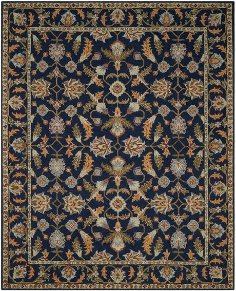 Safavieh Blossom Blm219A Navy Rug.