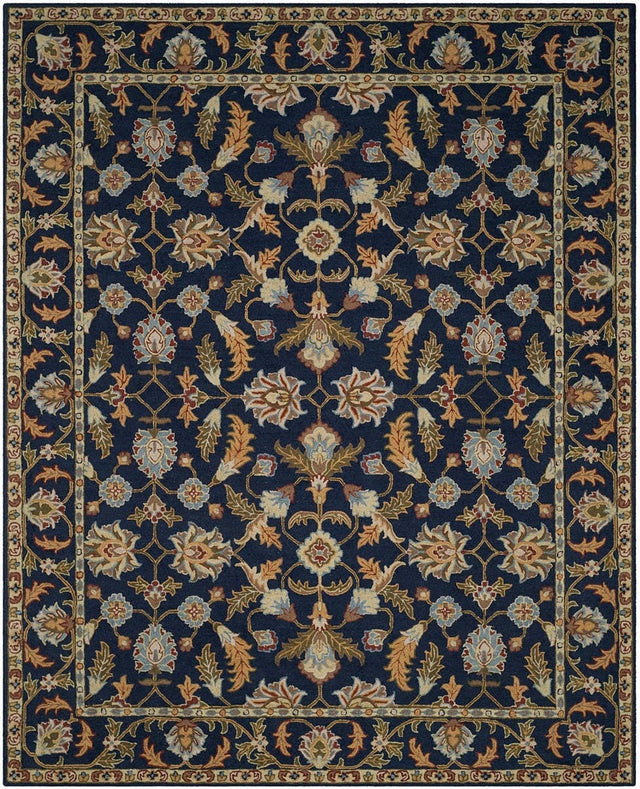 Safavieh Blossom Blm219A Navy Rug.