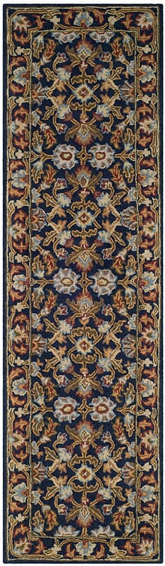 Safavieh Blossom Blm219A Navy Rug.