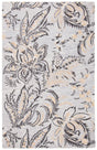 Safavieh Blossom Blm275F Grey/Yellow Rug.