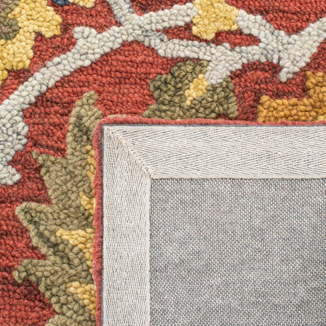 Safavieh Blossom Blm402Q Red/Multi Rug.
