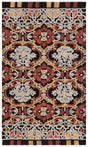 Safavieh Blossom Blm422H Charcoal/Red Rug.