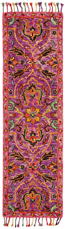 Safavieh Blossom Blm451A Purple / Multi Rugs.