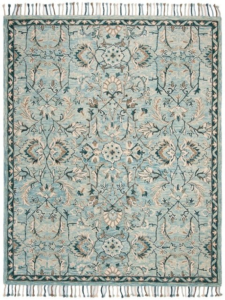 Safavieh Blossom Blm457M Blue/Ivory Rug.