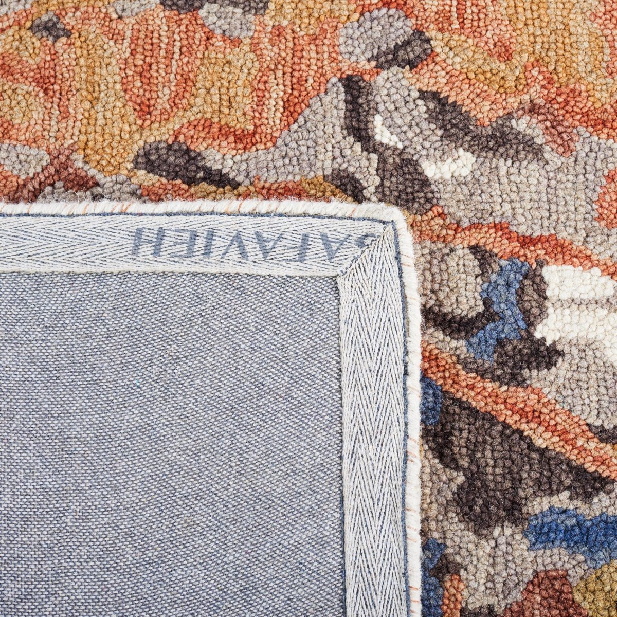 Safavieh Blossom Blm460P Rust/Ivory Rug.