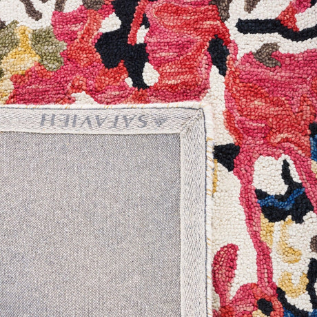 Safavieh Blossom Blm460Y Green/Ivory Rug.