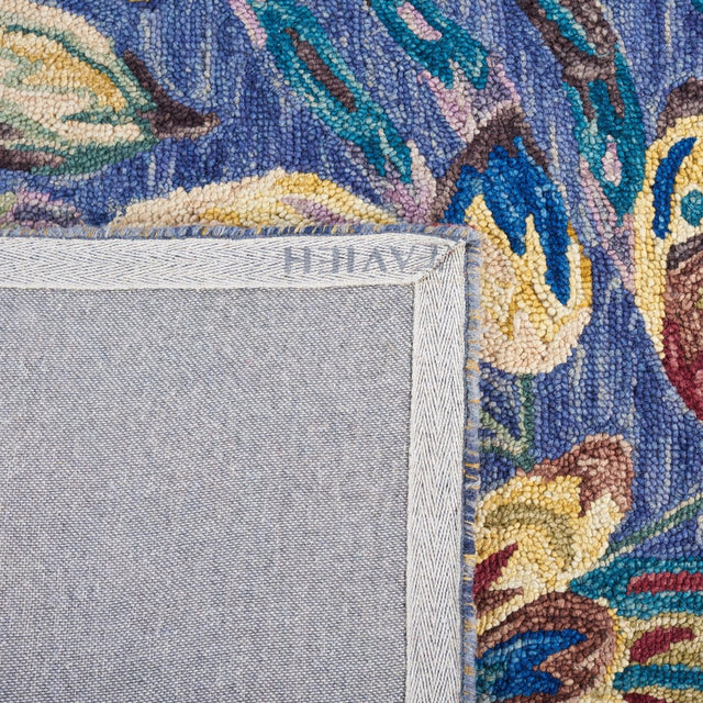 Safavieh Blossom Blm462U Blue/Violet Rug.