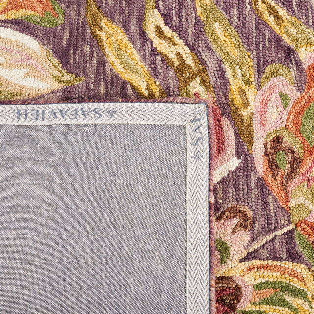Safavieh Blossom Blm462V Purple/Sage Rug.