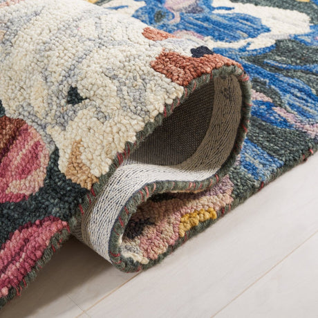 Safavieh Blossom Blm463Y Green/Ivory Rug.
