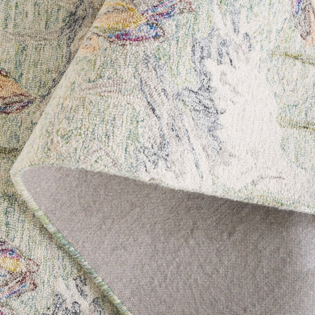 Safavieh Blossom Blm554Y Green/Ivory Rug.
