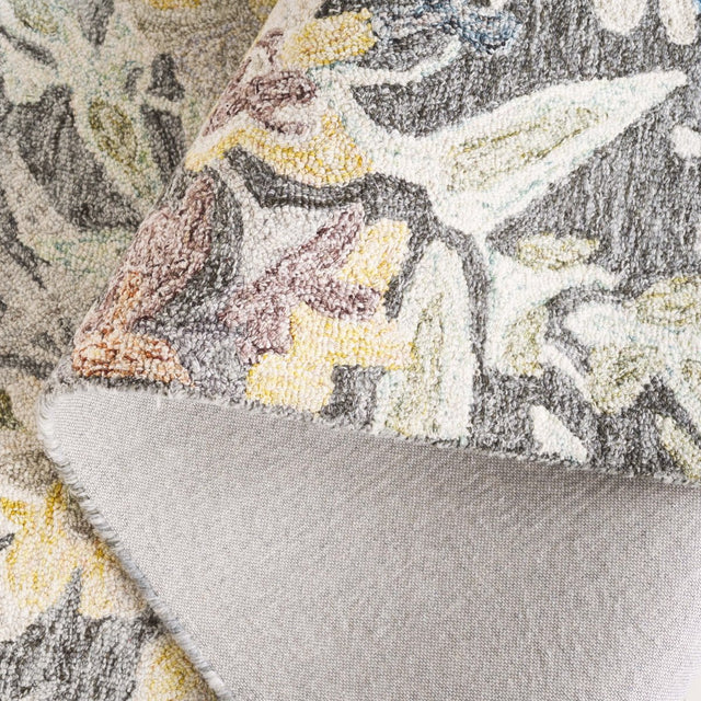 Safavieh Blossom Blm555Y Green/Charcoal Rug.