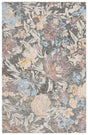 Safavieh Blossom Blm555Y Green/Charcoal Rug.