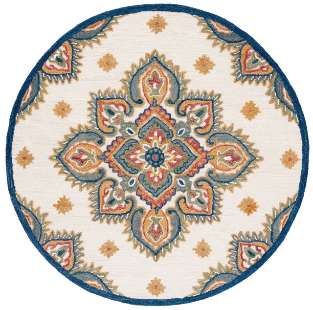 Safavieh Blossom Blm561A Ivory/Green Rug.