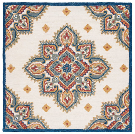 Safavieh Blossom Blm561A Ivory/Green Rug.