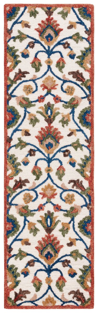 Safavieh Blossom Blm562A Ivory/Green Rug.
