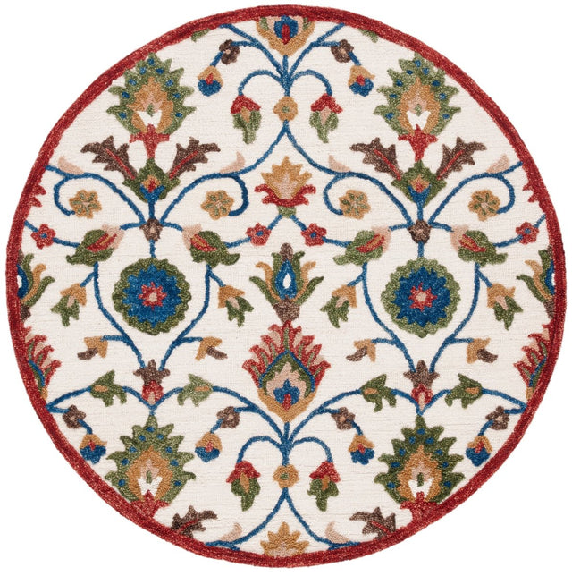 Safavieh Blossom Blm562A Ivory/Green Rug.