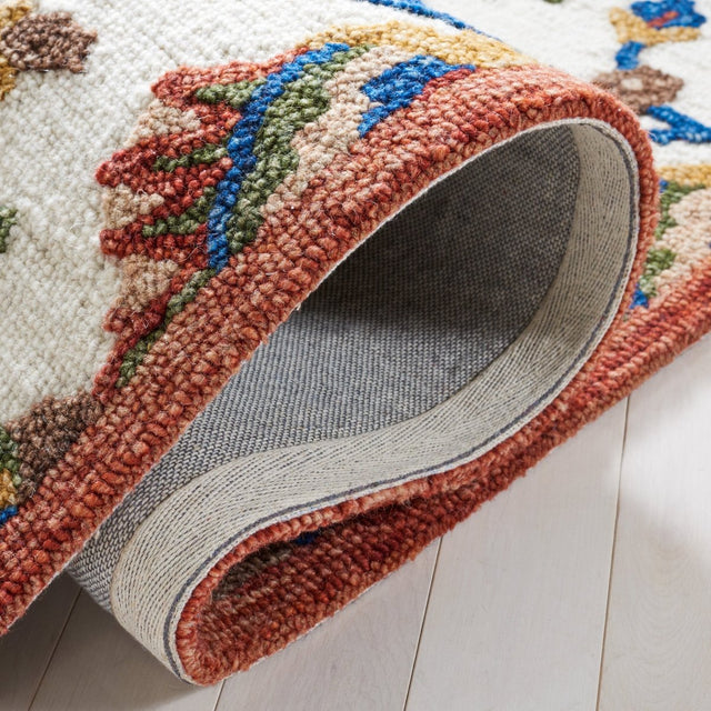 Safavieh Blossom Blm562A Ivory/Green Rug.