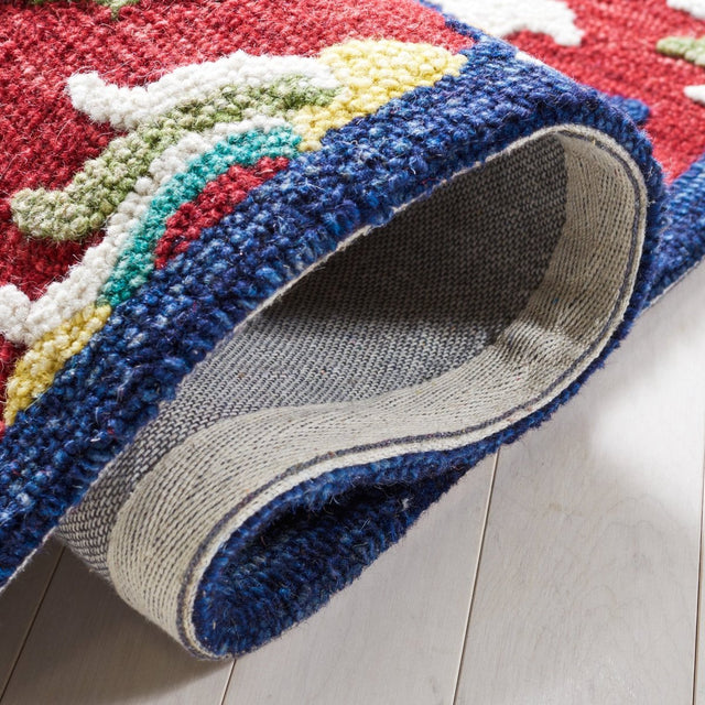 Safavieh Blossom Blm562Q Red/Ivory Rug.