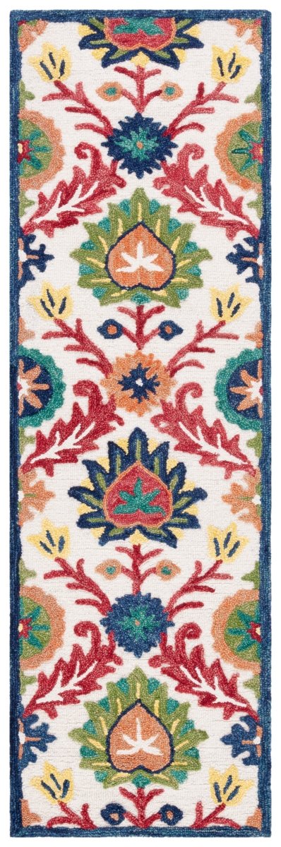 Safavieh Blossom Blm563A Ivory/Green Rug.