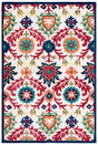 Safavieh Blossom Blm563A Ivory/Green Rug.