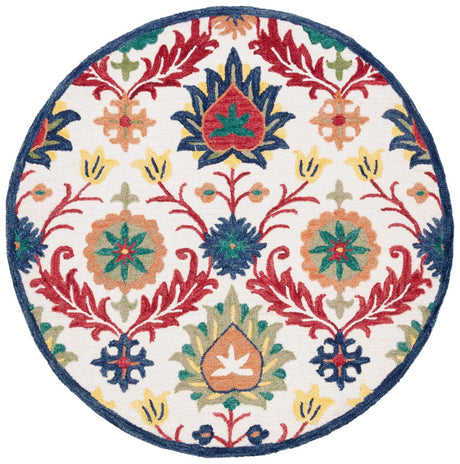 Safavieh Blossom Blm563A Ivory/Green Rug.