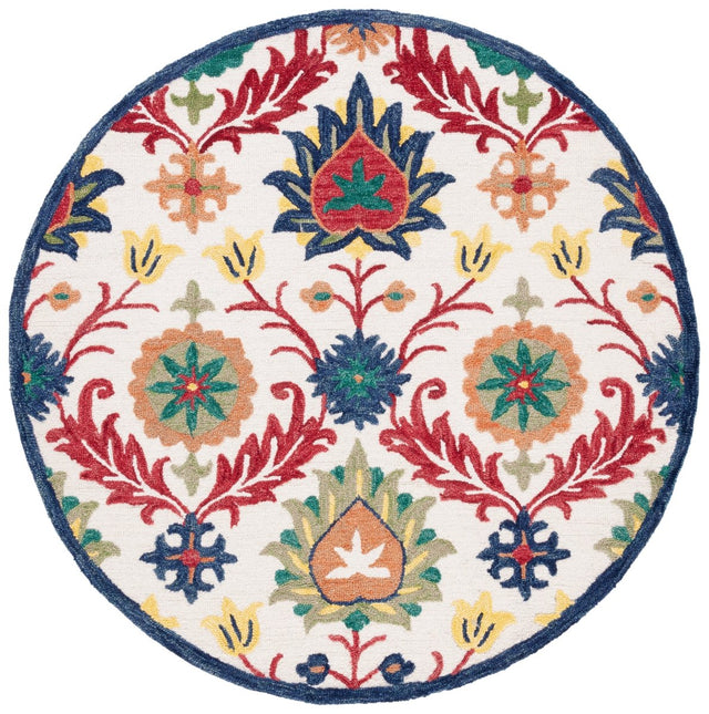 Safavieh Blossom Blm563A Ivory/Green Rug.