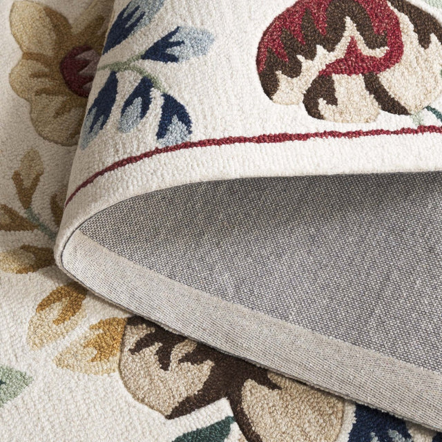 Safavieh Blossom Blm571A Ivory/Blue Rug.