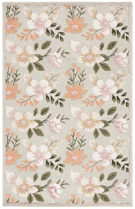 Safavieh Blossom Blm571W Sage/Ivory Rug.