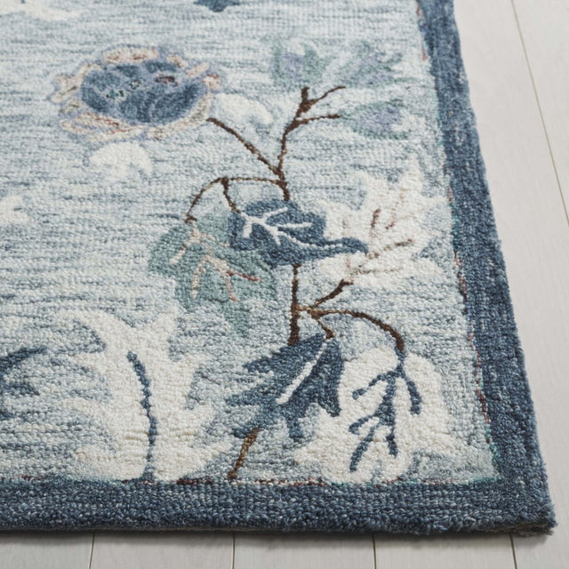 Safavieh Blossom Blm572F Grey/Ivory Rug.