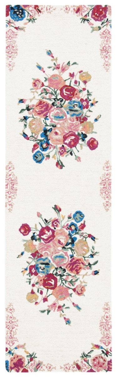 Safavieh Blossom Blm575U Pink/Ivory Rugs.